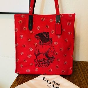 Coach Lunar New Year Tote with Randy the Rat